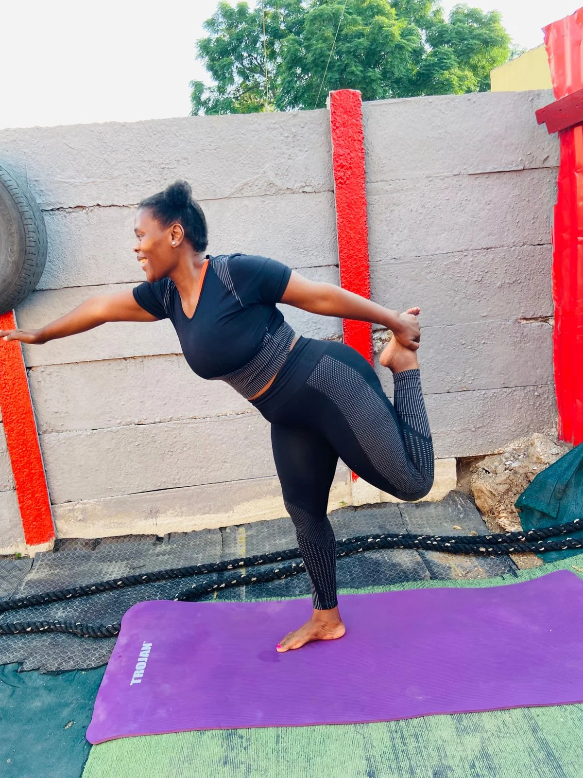 Member performing high intensity interval training workout at Access Fitness24